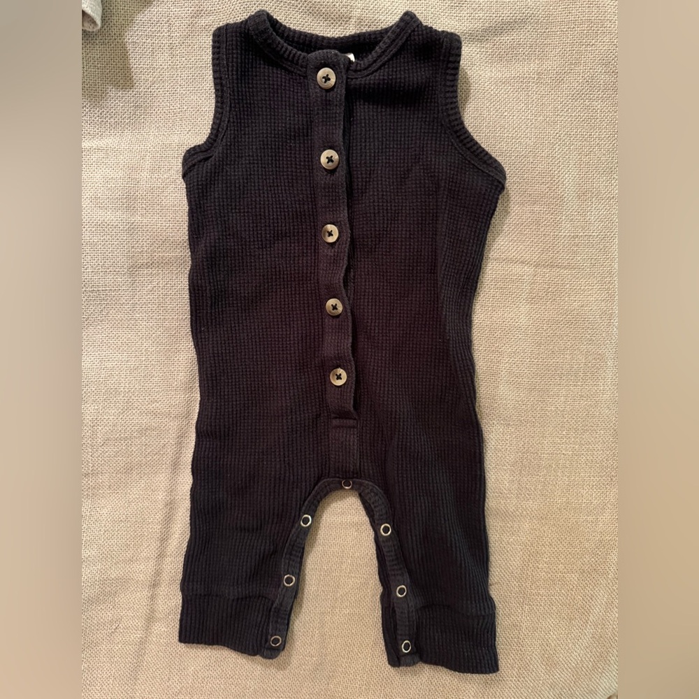 Kate Quinn Waffle Organic Baby Romper